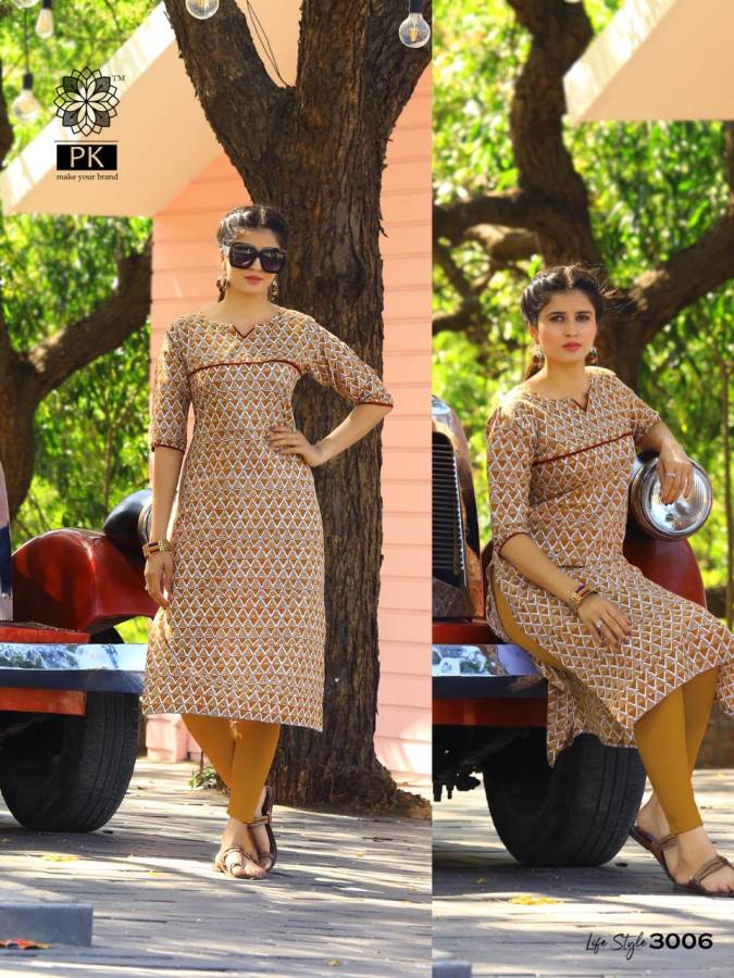 Aradhna Lifestyle 3 Heavy Rayon Casual Wear Kurti Collection